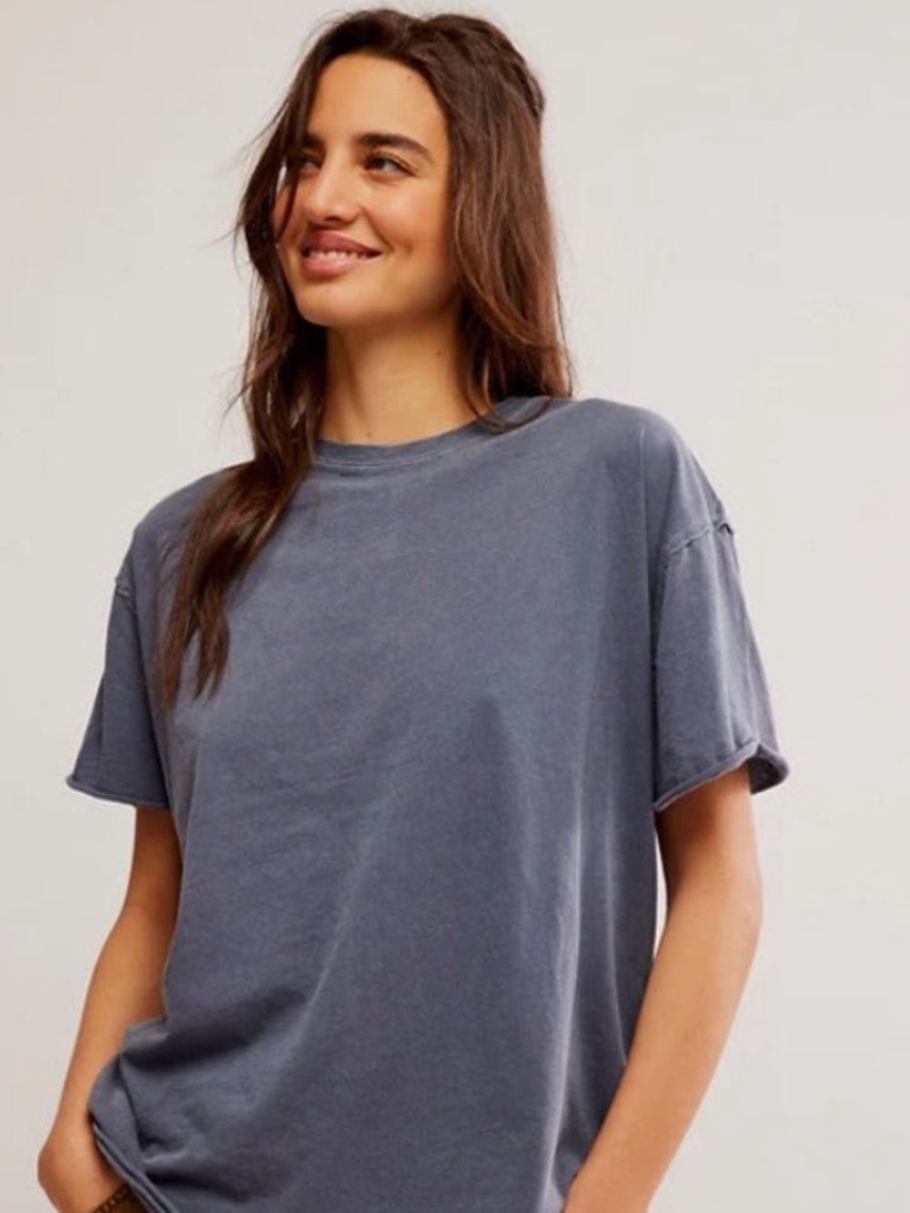 Free People Nina Tee Big Dipper Blue Women’s Size Small